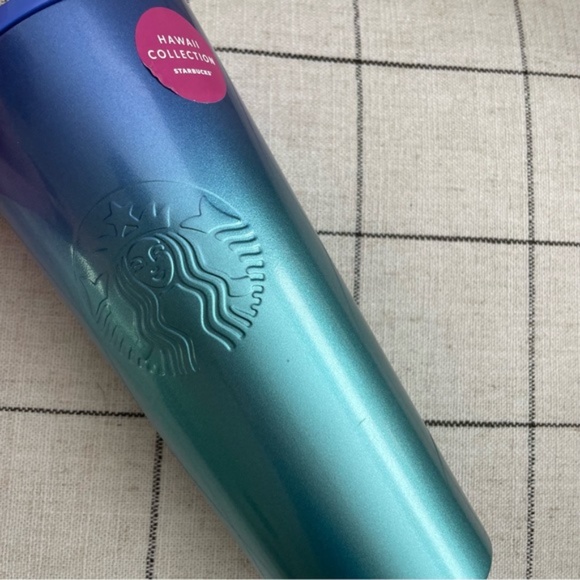 Starbucks Hawaii Stainless Steel Ombre Tumbler Reusable Cup NWOT - Picture 4 of 7